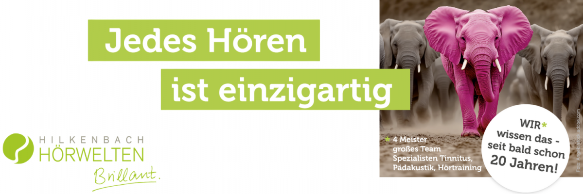 Einzigartige Hören dank Hilkenbach Hörwelten